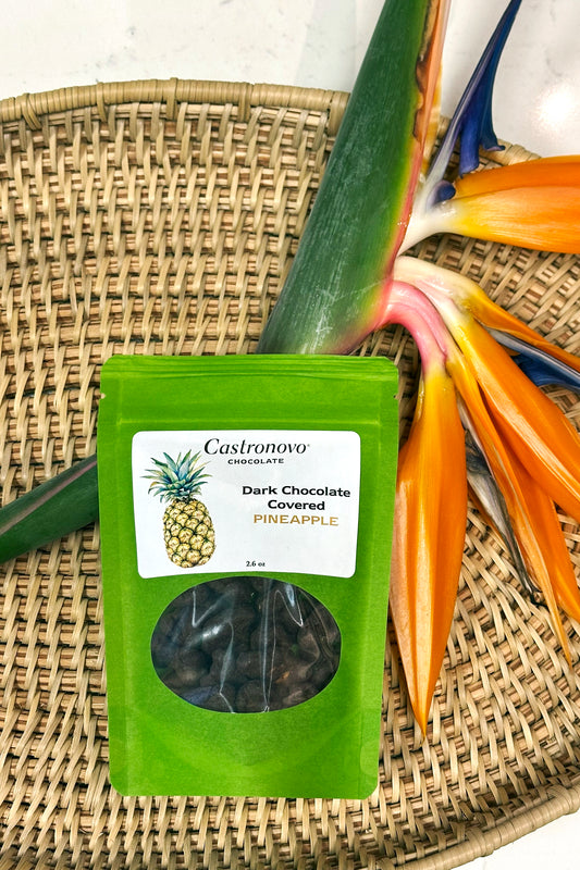 Dark Chocolate Covered Pineapple