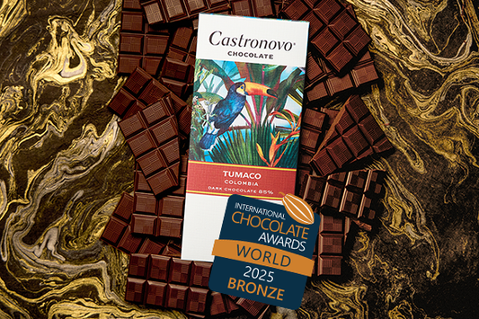World Bronze Winner 85% Dark Chocolate