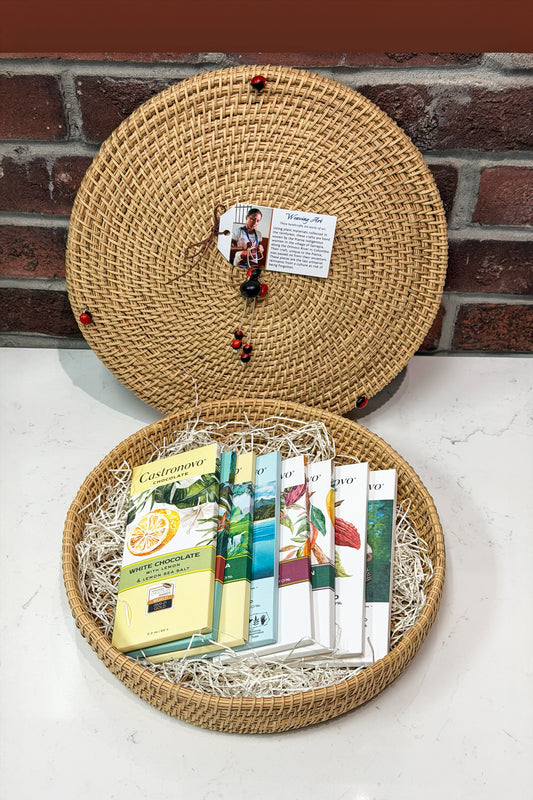 Chocolate 8-Bar Amazonian Gift Basket
