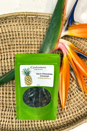 Dark Chocolate Covered Pineapple