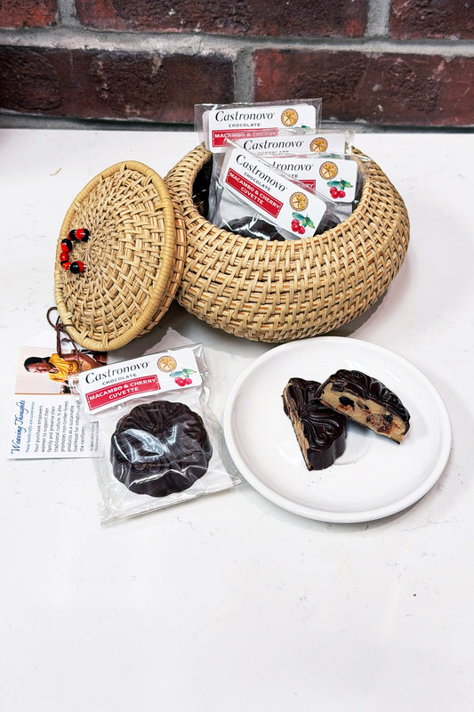 Macambo & Cherry Cuvettes Basket