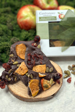 Apple, Cranberry, & Pumpkin Seed Bark