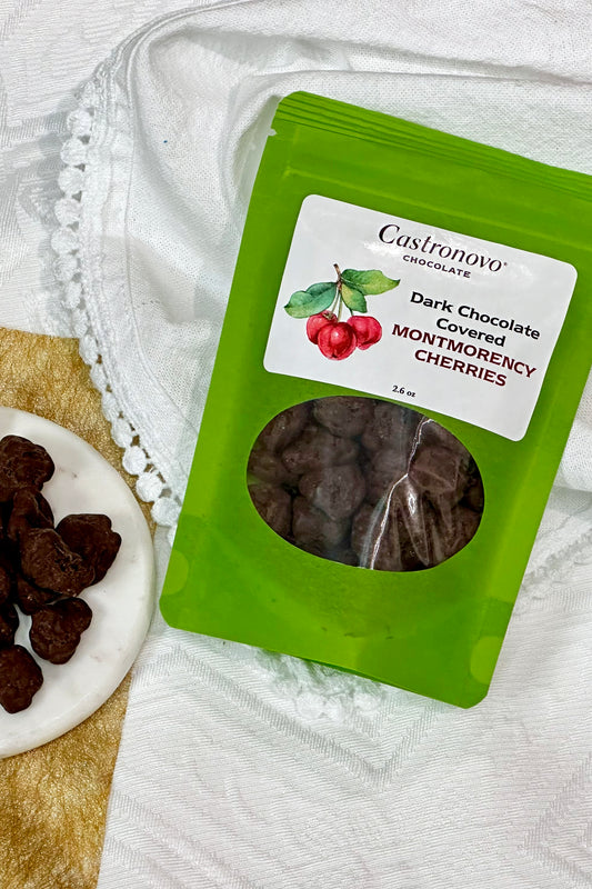 Chocolate Covered Montmorency Cherries - Dark or Milk